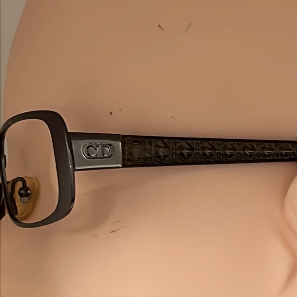 Authentic Christian Dior luxury designer vtg signature prescription eyeglasses - Picture 3 of 14